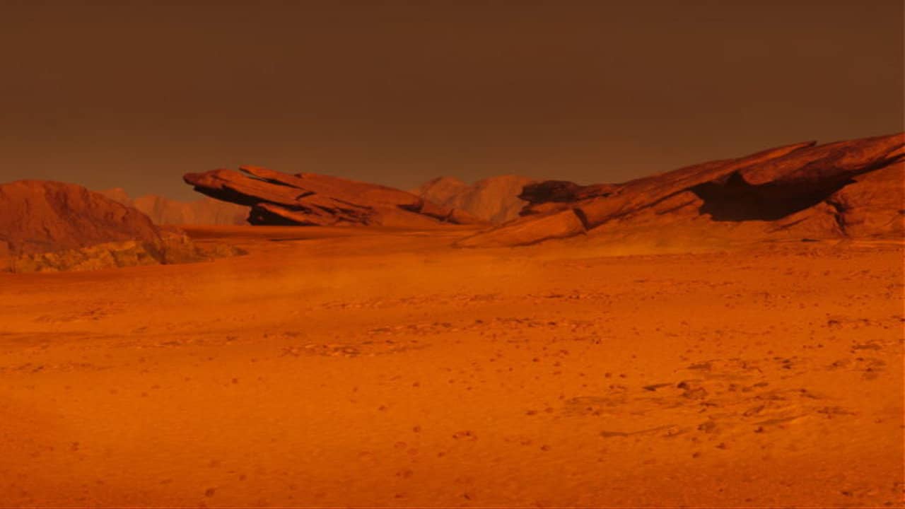 Red Planet 3009 backdrop