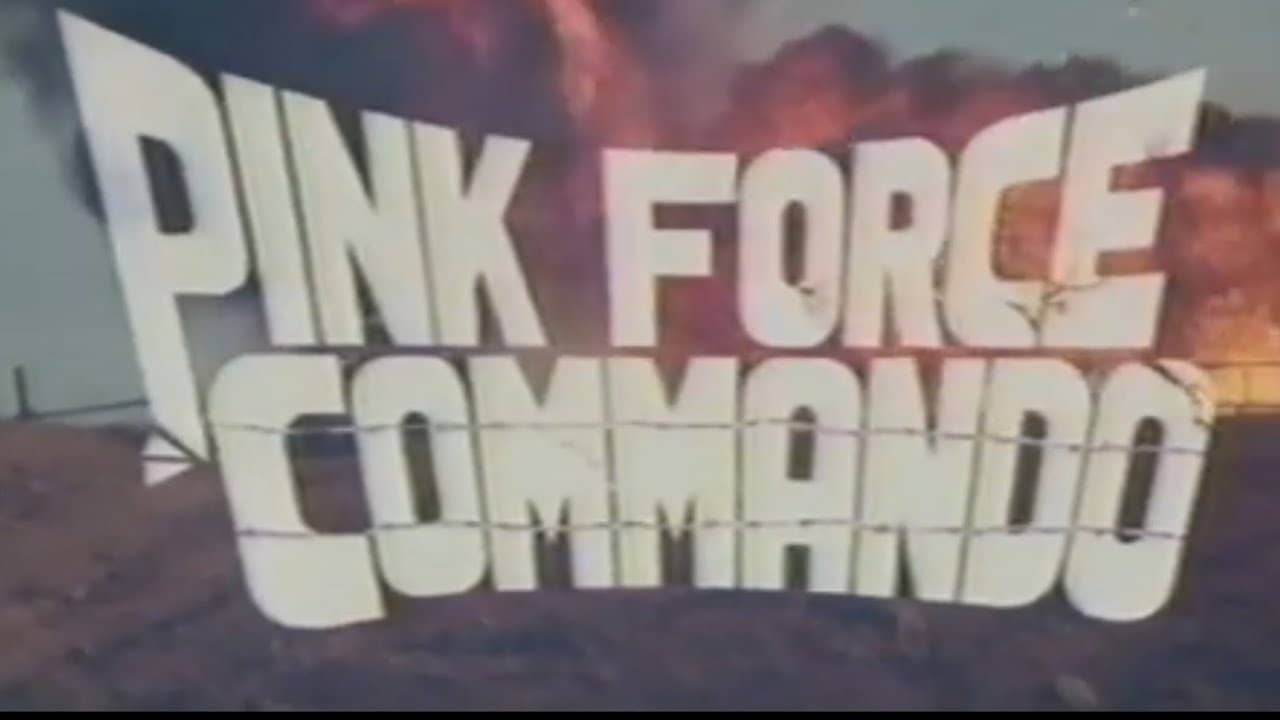 Pink Force Commando backdrop