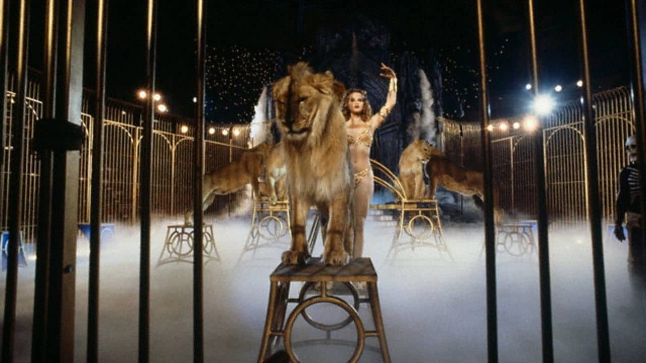 Roselyne and the Lions backdrop
