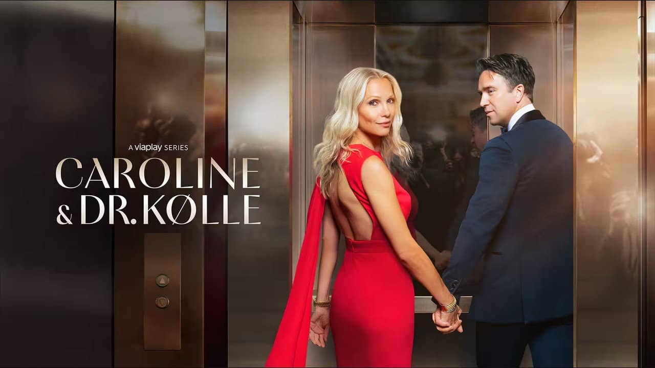 Caroline & Dr. Kølle backdrop