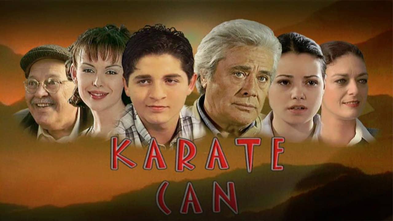 Karate Can backdrop