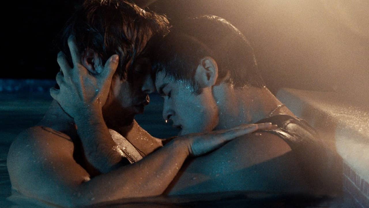 The Male Gaze: Shadows on Skin backdrop