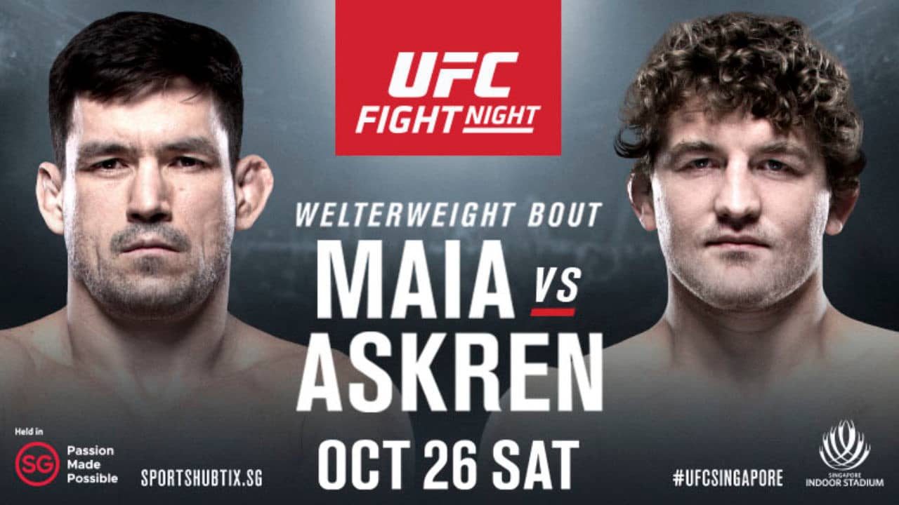 UFC Fight Night 162: Maia vs. Askren backdrop