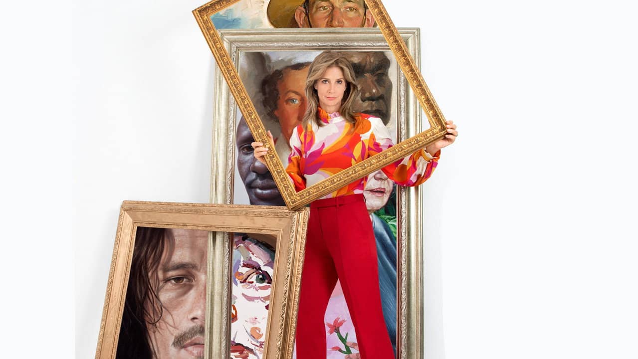 Finding the Archibald backdrop