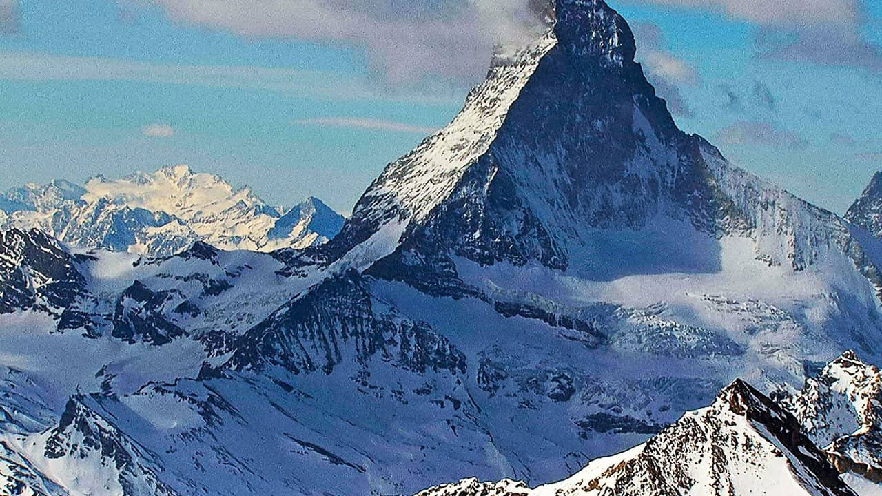 Die Schweiz von oben backdrop