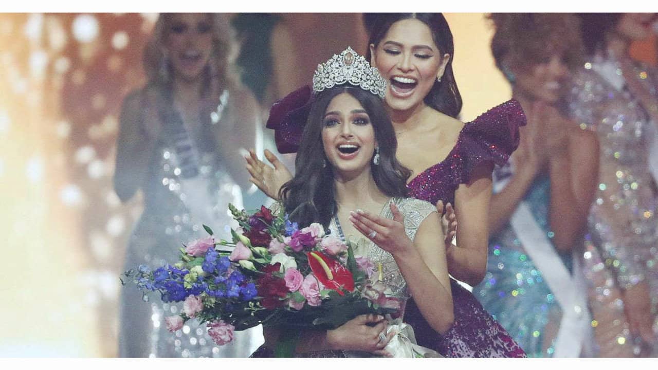 Miss Universe 2021 backdrop