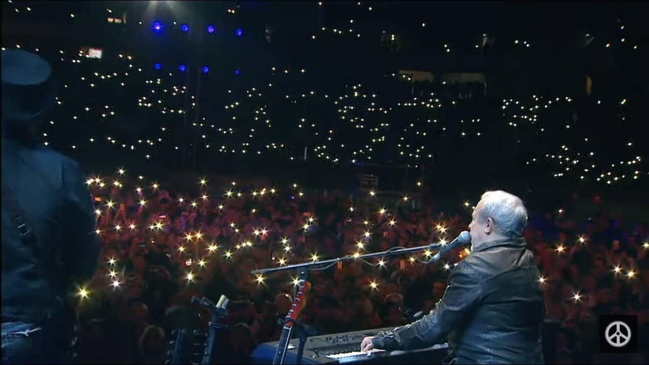 Time Machine - "50 Years" Anniversary Concert at the Otkritie Arena Stadium backdrop