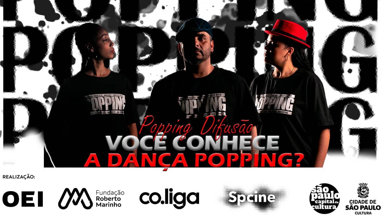 Popping Difusão - Você Conhece a Dança Popping backdrop