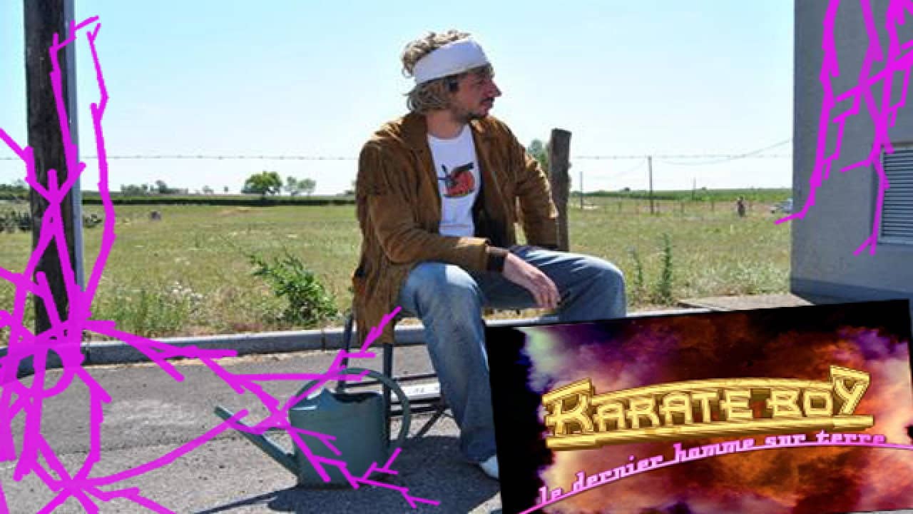 Karate Boy backdrop