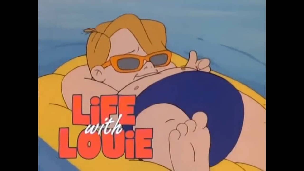 Life with Louie: A Christmas Surprise for Mrs. Stillman backdrop
