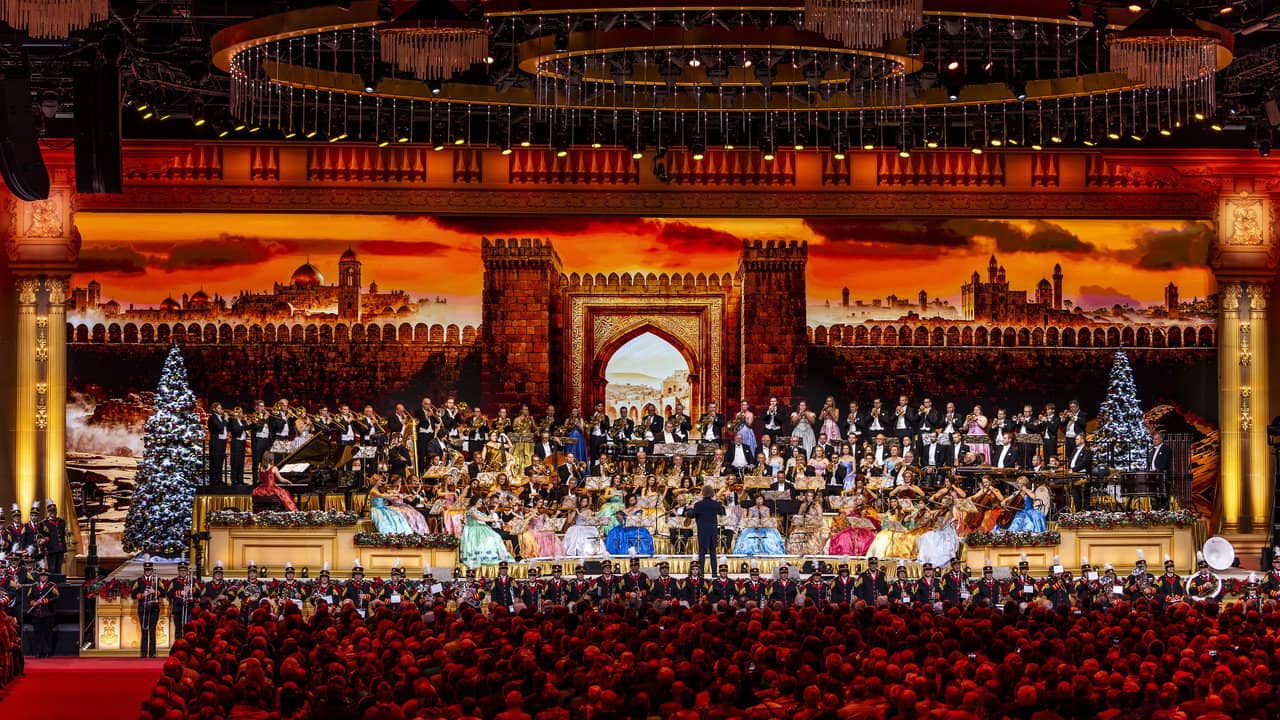 André Rieu's 2025 Christmas Concert - Merry Christmas backdrop