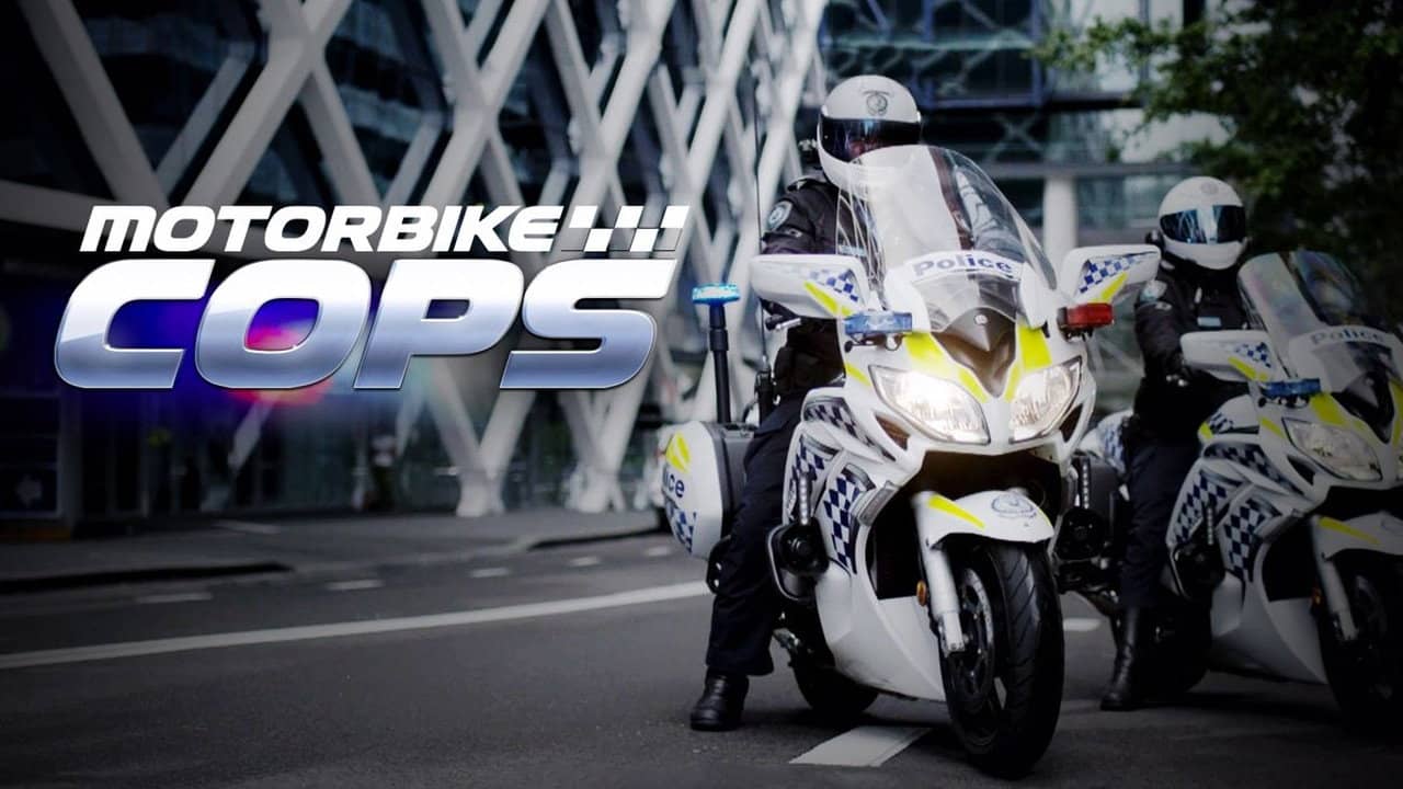 Motorbike Cops backdrop