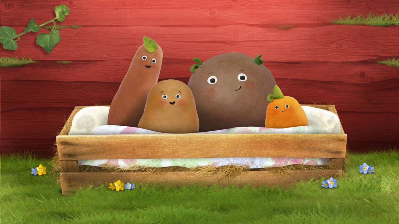 Meet the Small Potatoes backdrop