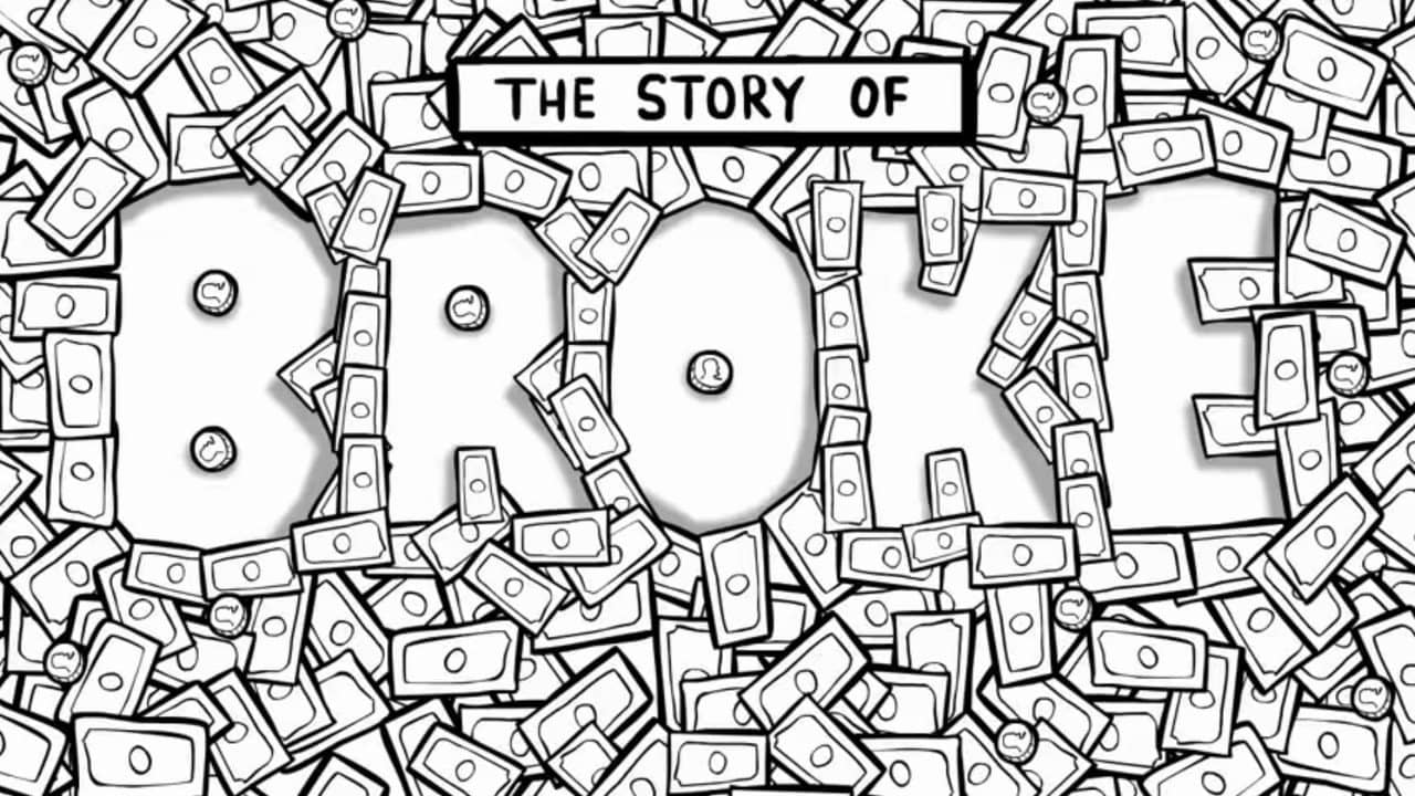 The Story of Broke backdrop