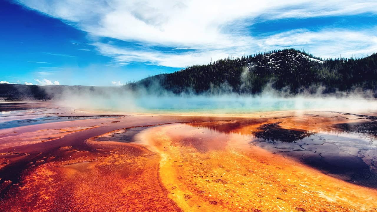 Adventure Yellowstone backdrop