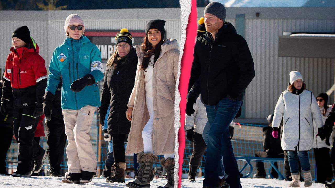 Harry & Meghan: Going Their Separate Ways? backdrop
