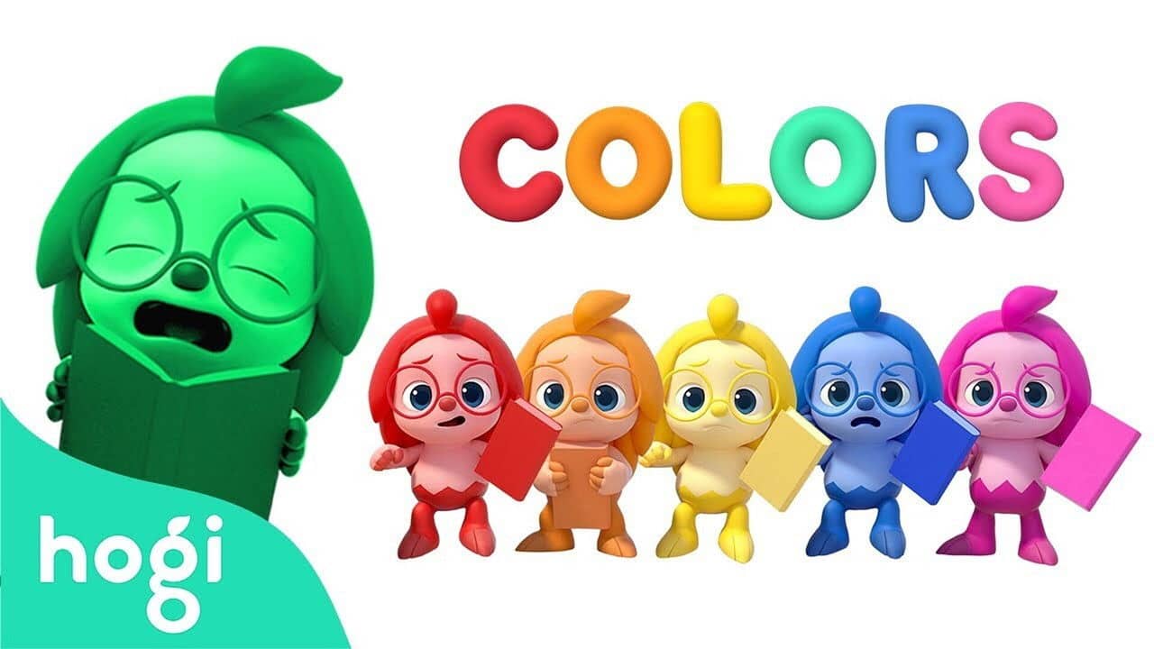 Pinkfong! Learn Colors with Hogi backdrop