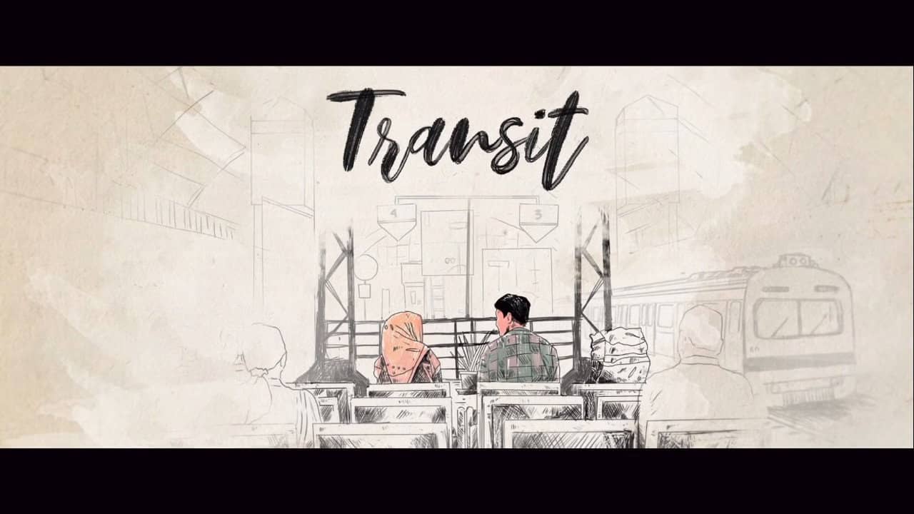 Transit backdrop