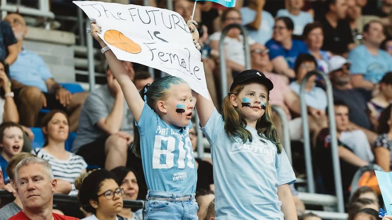 Go Big: The Story of the Canberra Capitals backdrop
