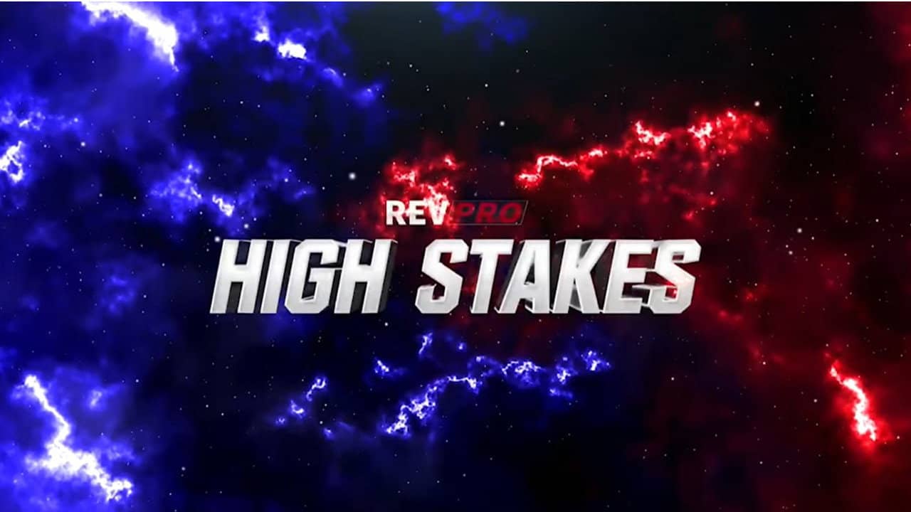 RevPro High Stakes 2022 backdrop