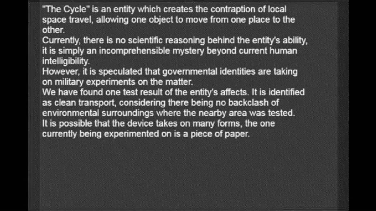 The Cycle (Clean Transport) backdrop