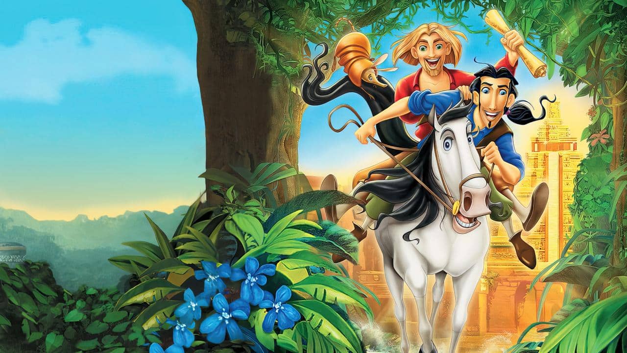 The Road to El Dorado backdrop