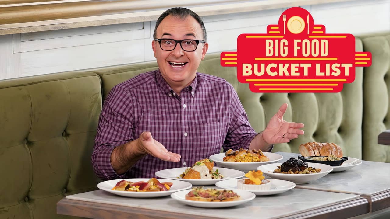 Big Food Bucket List backdrop