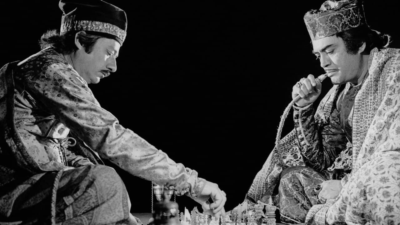 The Chess Players backdrop