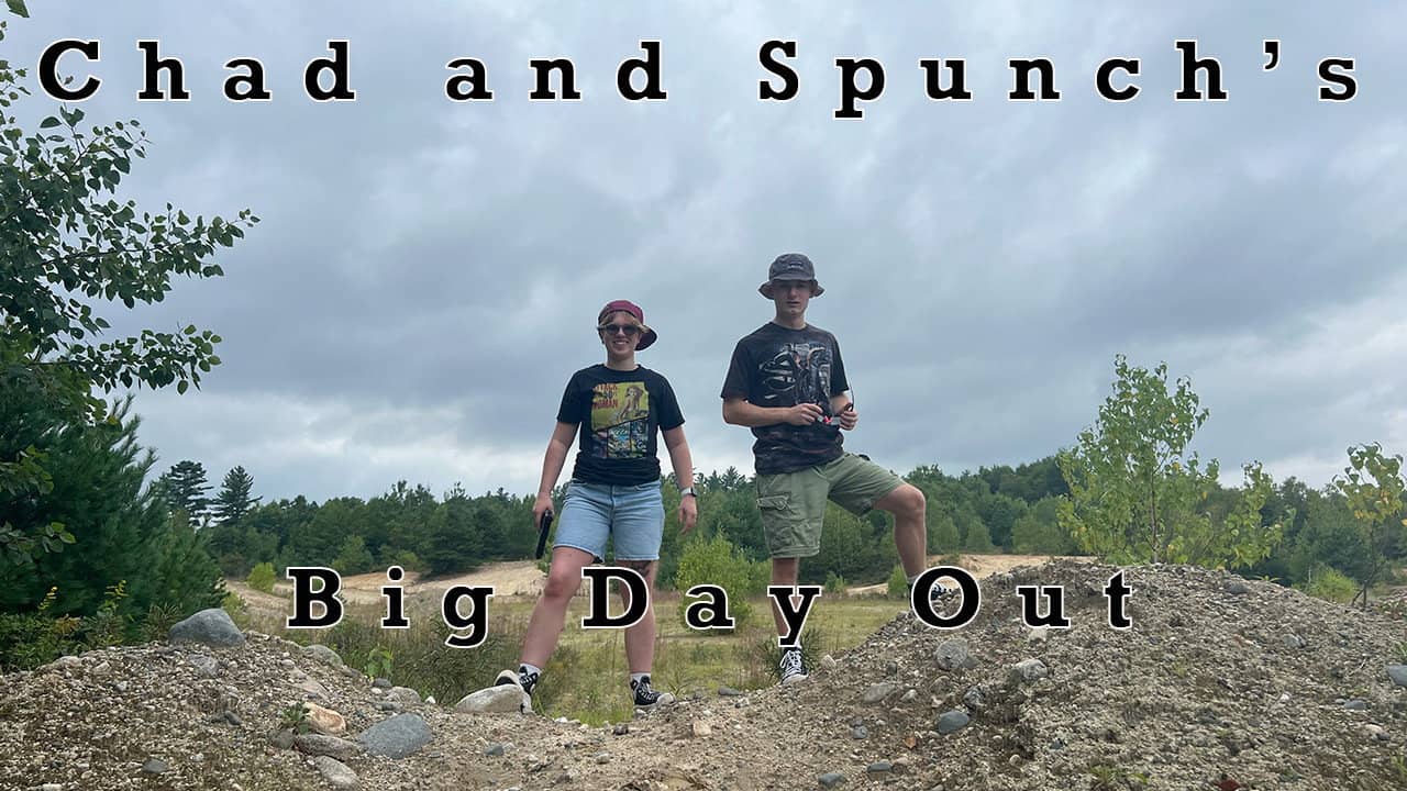 Chad and Spunch's Big Day Out backdrop