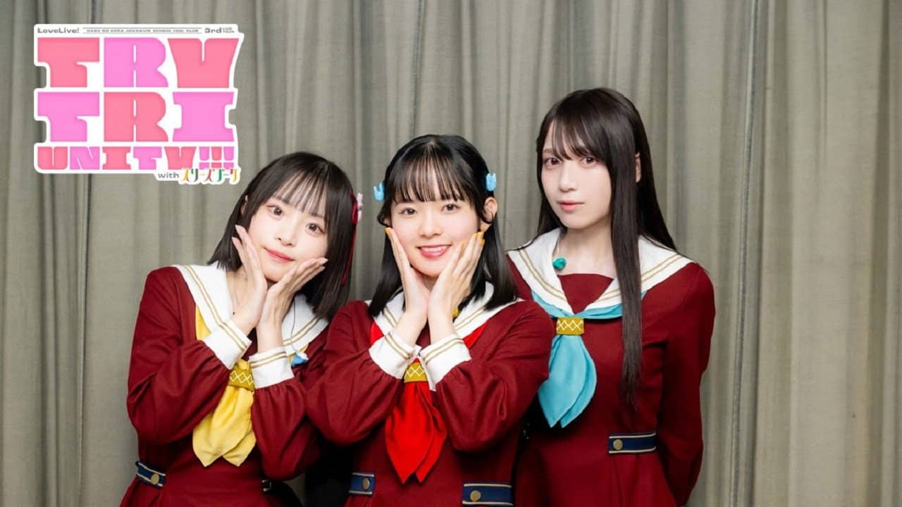 Love Live! Hasunosora Girls' High School Idol Club 3rd Live Tour TRY TRI UNITY!!! with Cerise Bouquet backdrop