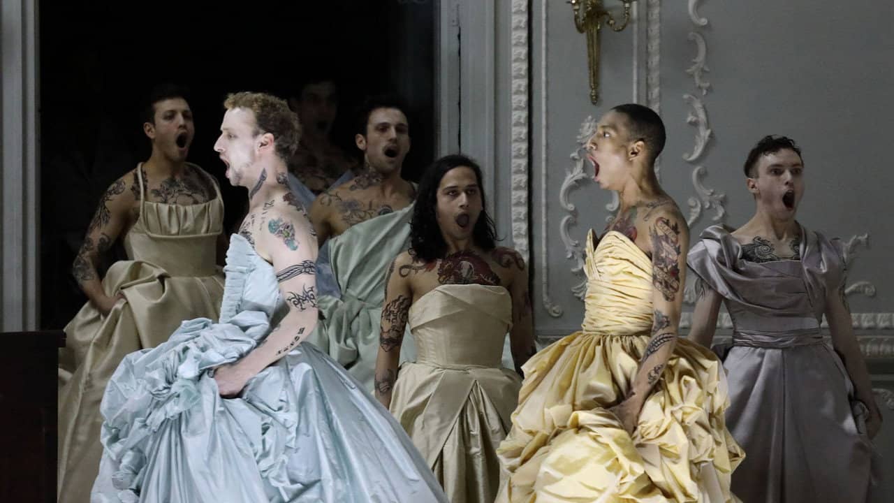 The Fiery Angel - Bayerische Staatsoper backdrop