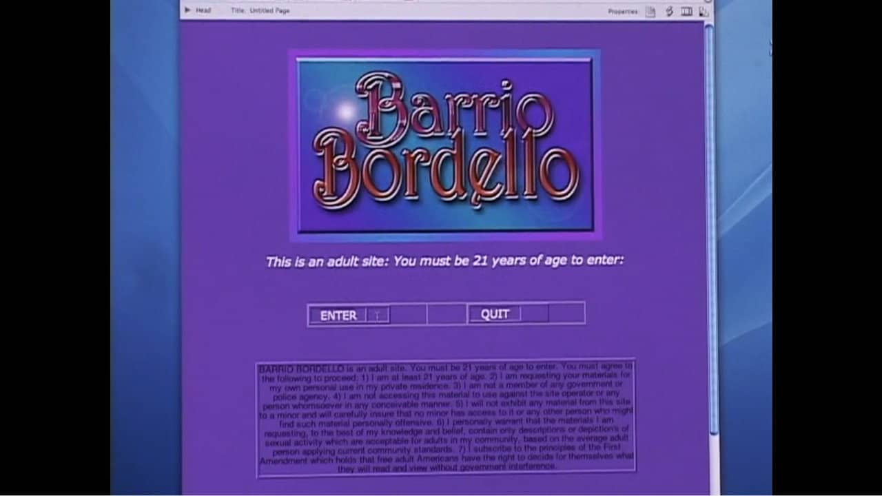 Barrio Bordello backdrop