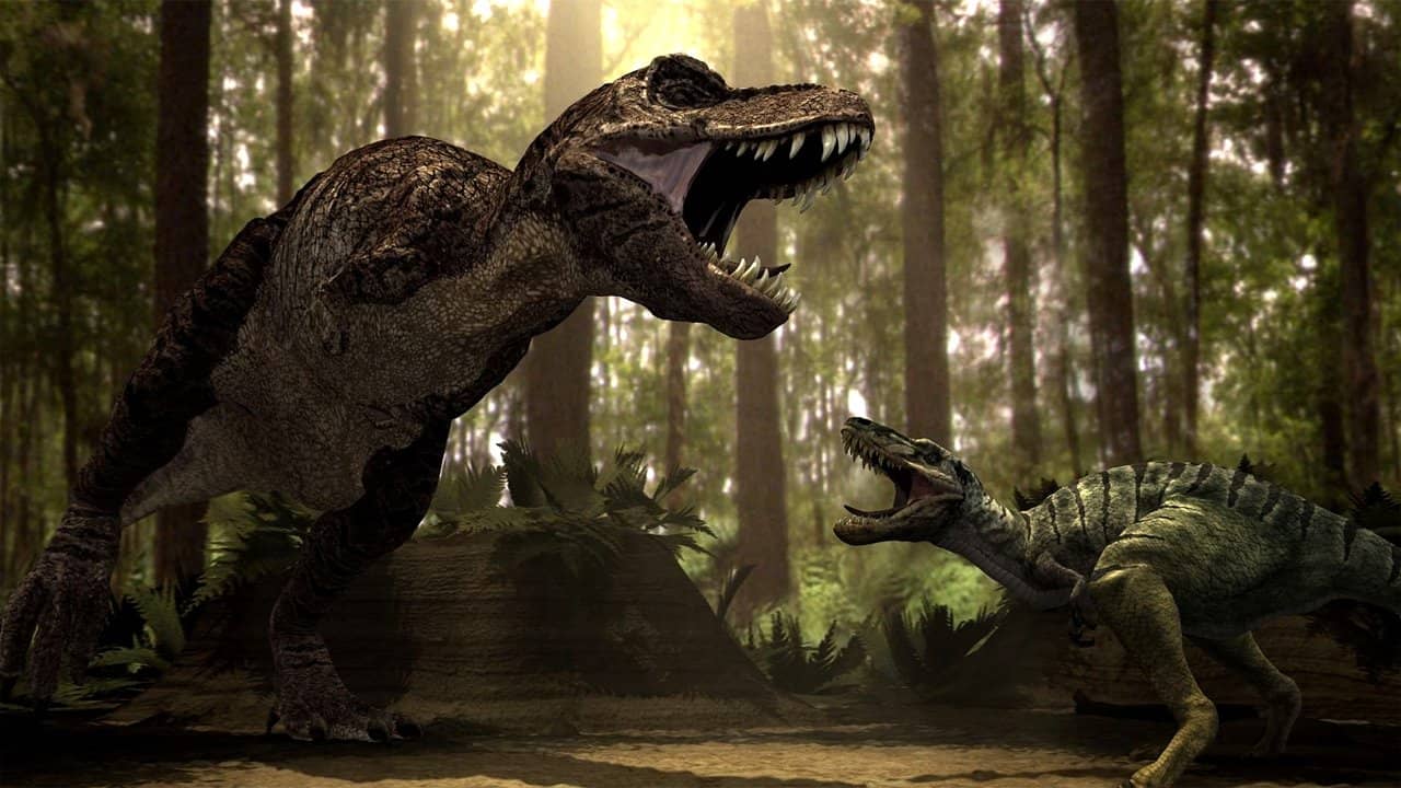 Jurassic Fight Club backdrop