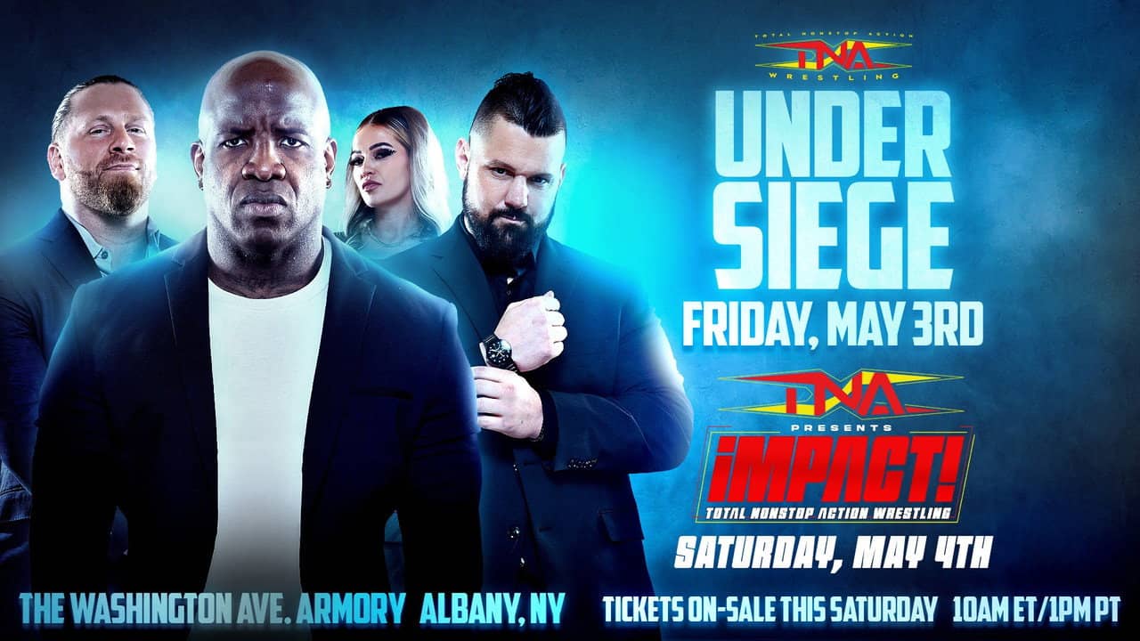 TNA Under Siege 2024 backdrop