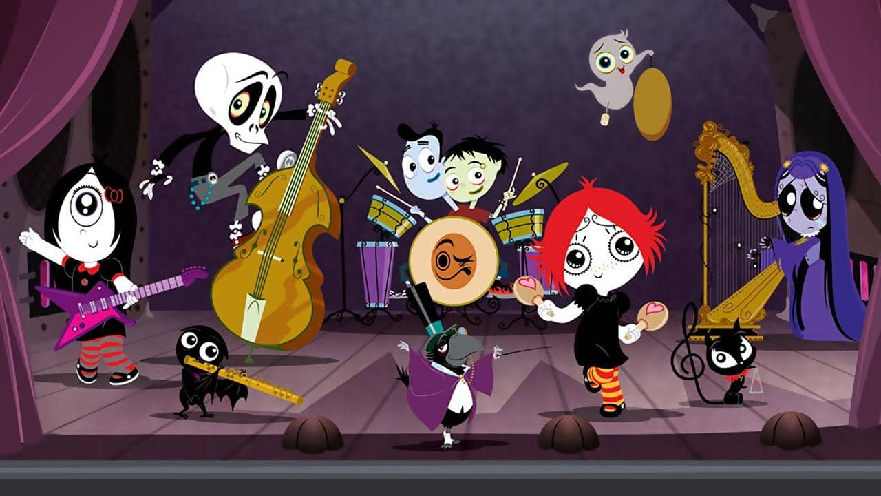 Ruby Gloom backdrop