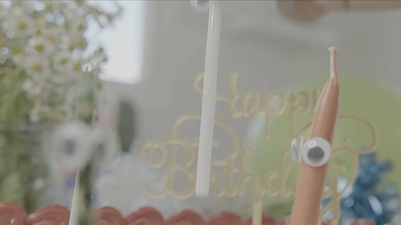 The Little Candles Courage backdrop