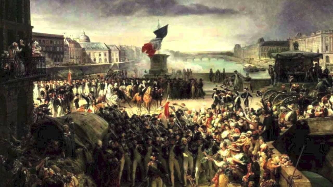 French Revolution backdrop