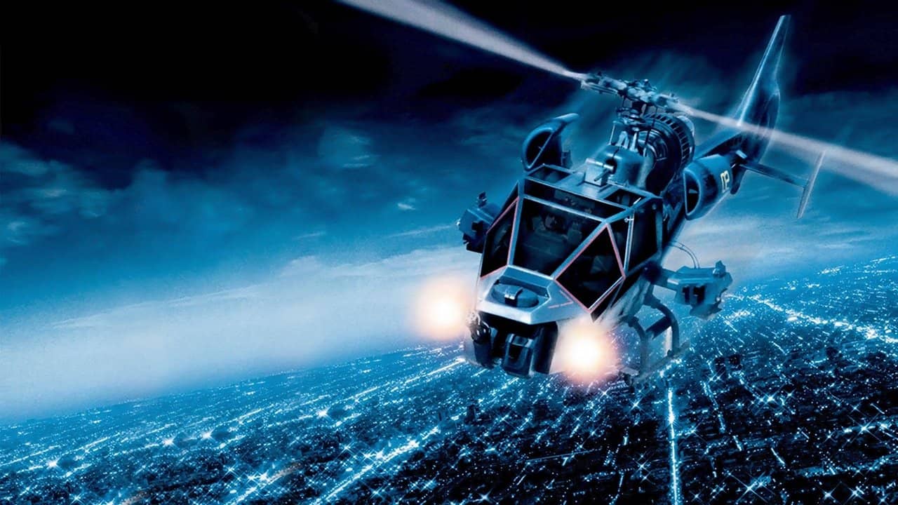 Blue Thunder backdrop