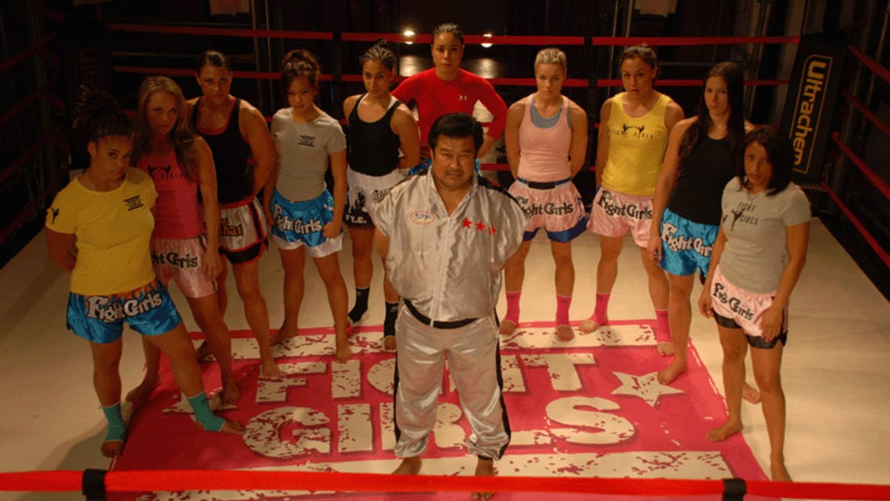 Fight Girls backdrop