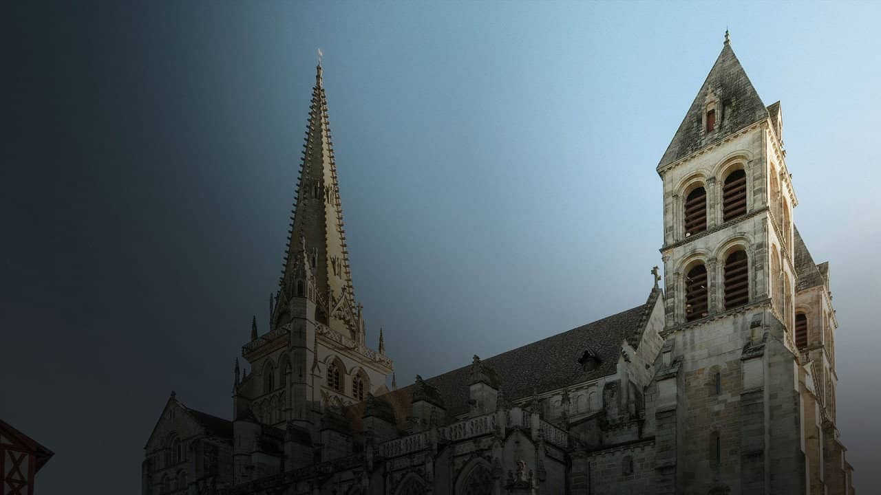 Les Trésors des abbayes et des cathédrales françaises backdrop