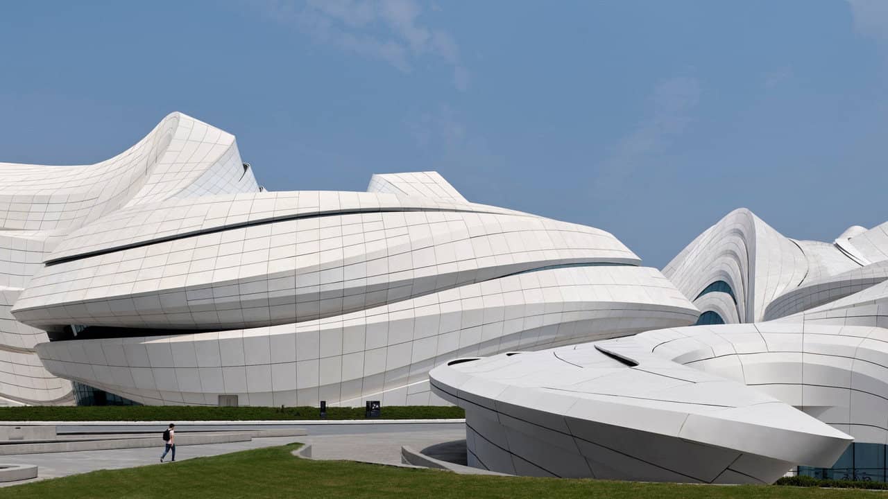 Zaha Hadid: An Architect, A Masterpiece backdrop