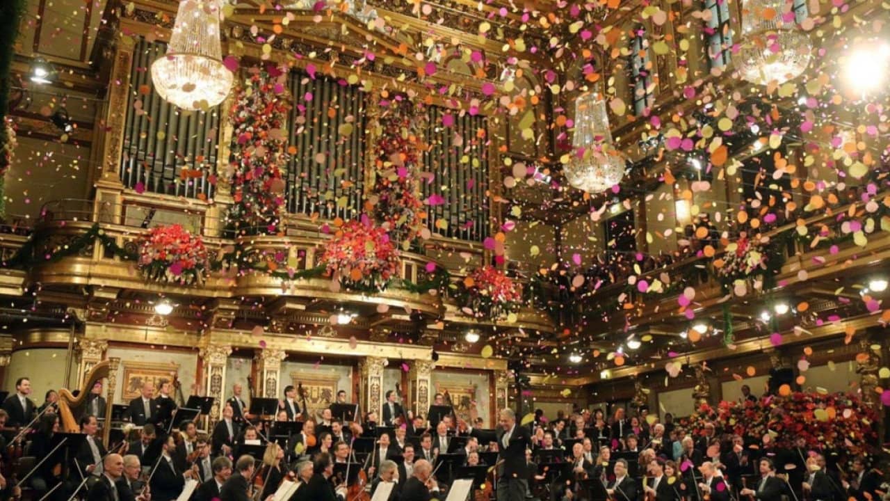 New Year Concert with the Orchestre National de France Conducted by Stéphane Denève backdrop