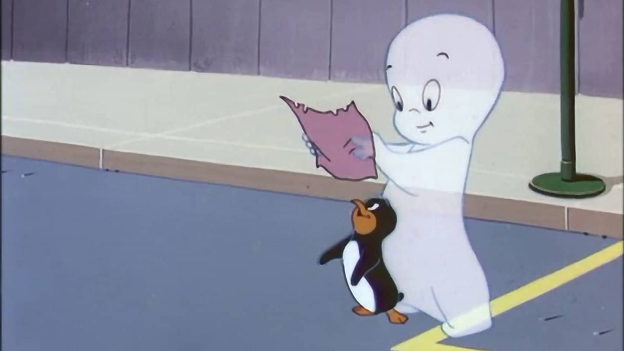 Penguin for Your Thoughts backdrop