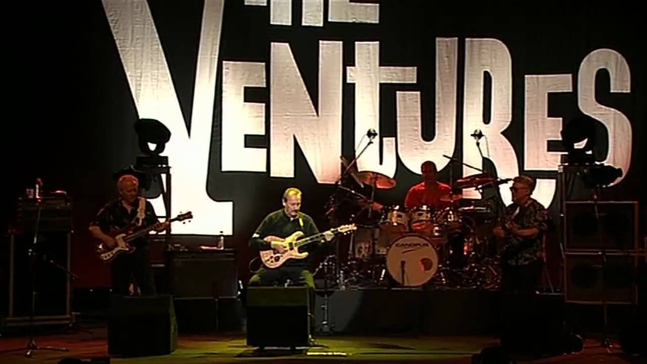 The Ventures: 45th Anniversary Memorial Concert backdrop