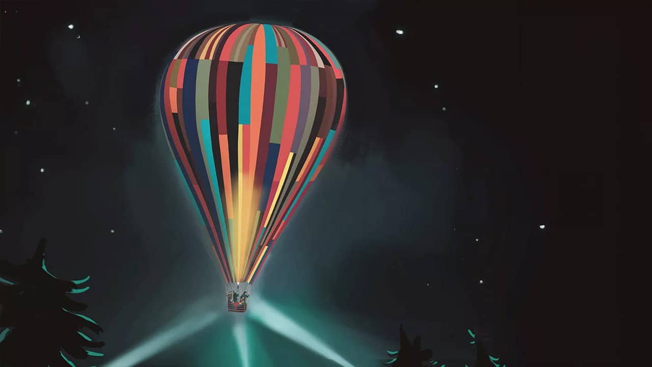 Le ballon de la liberté backdrop