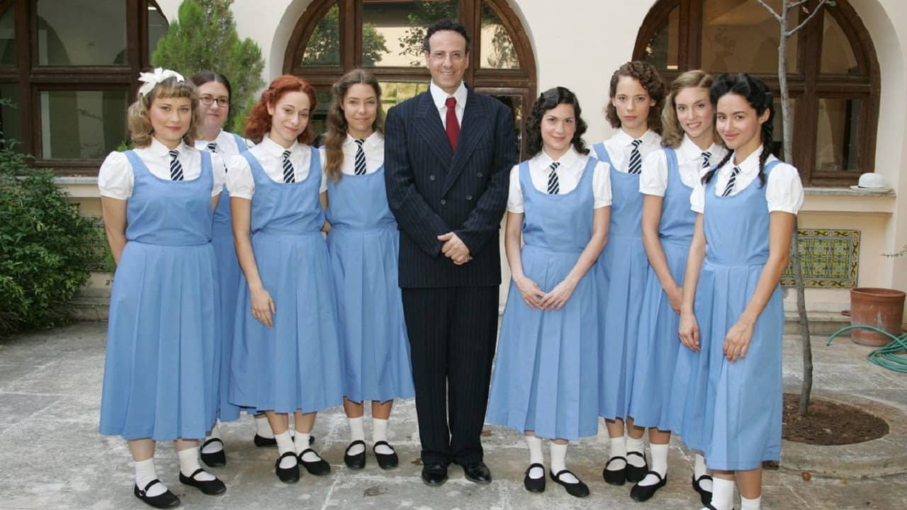 Deligiannio Girls' School backdrop