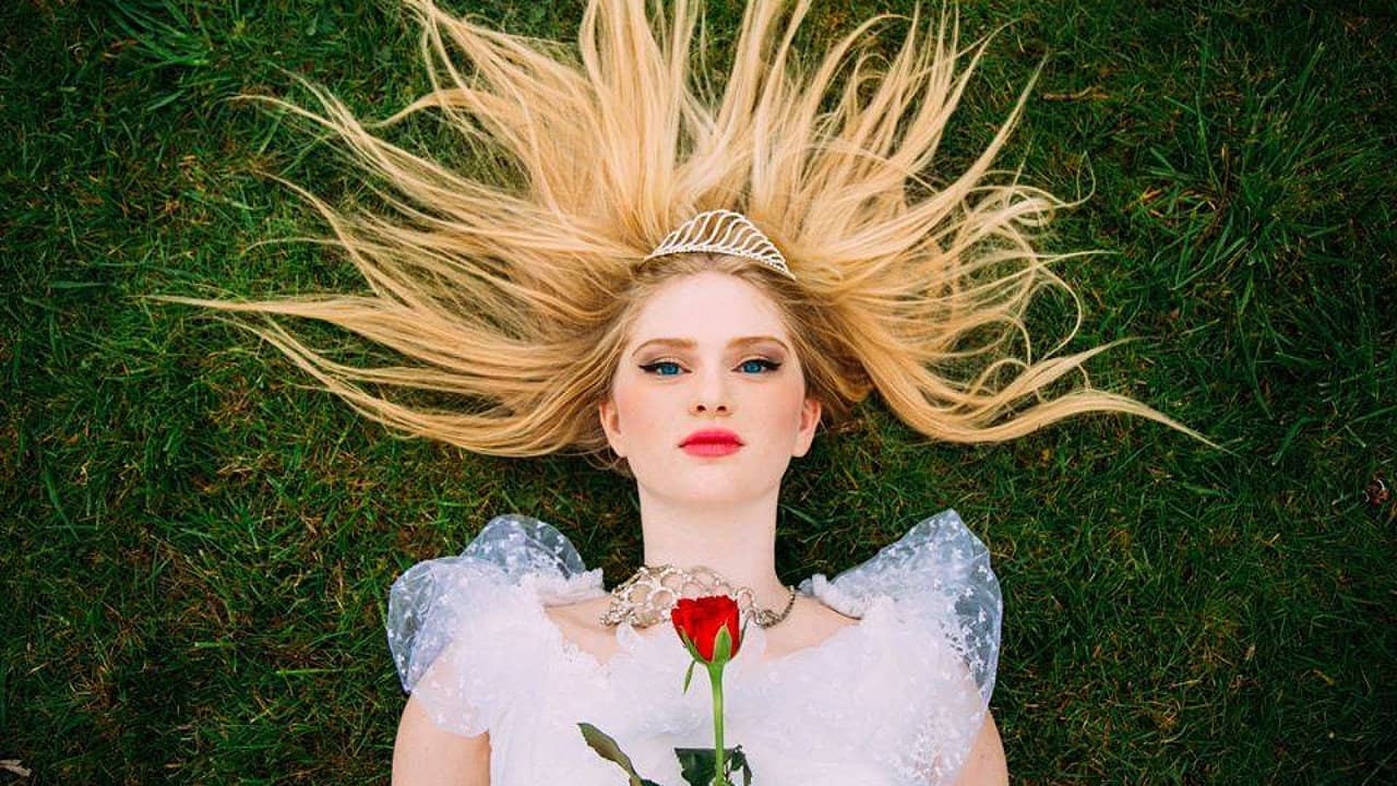 The Enchanted Rose backdrop