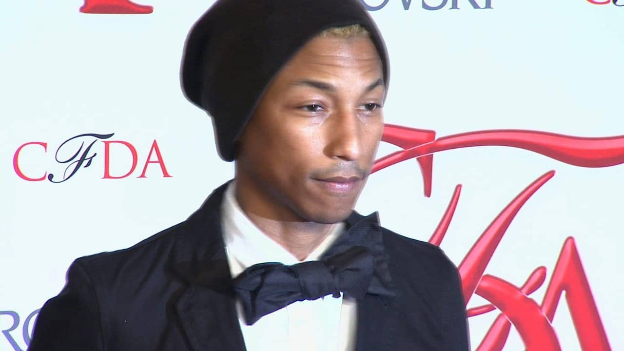Pharrell Williams: Happy Go Lucky backdrop