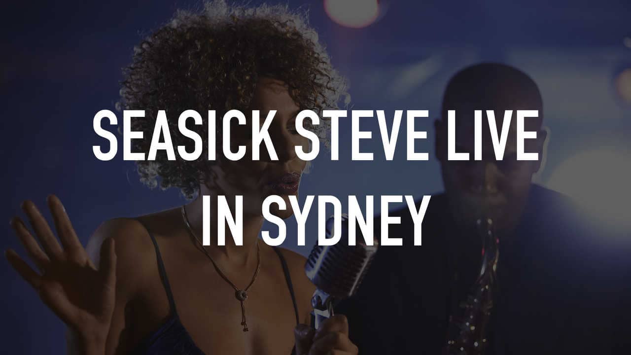 Seasick Steve : Live in Sydney backdrop