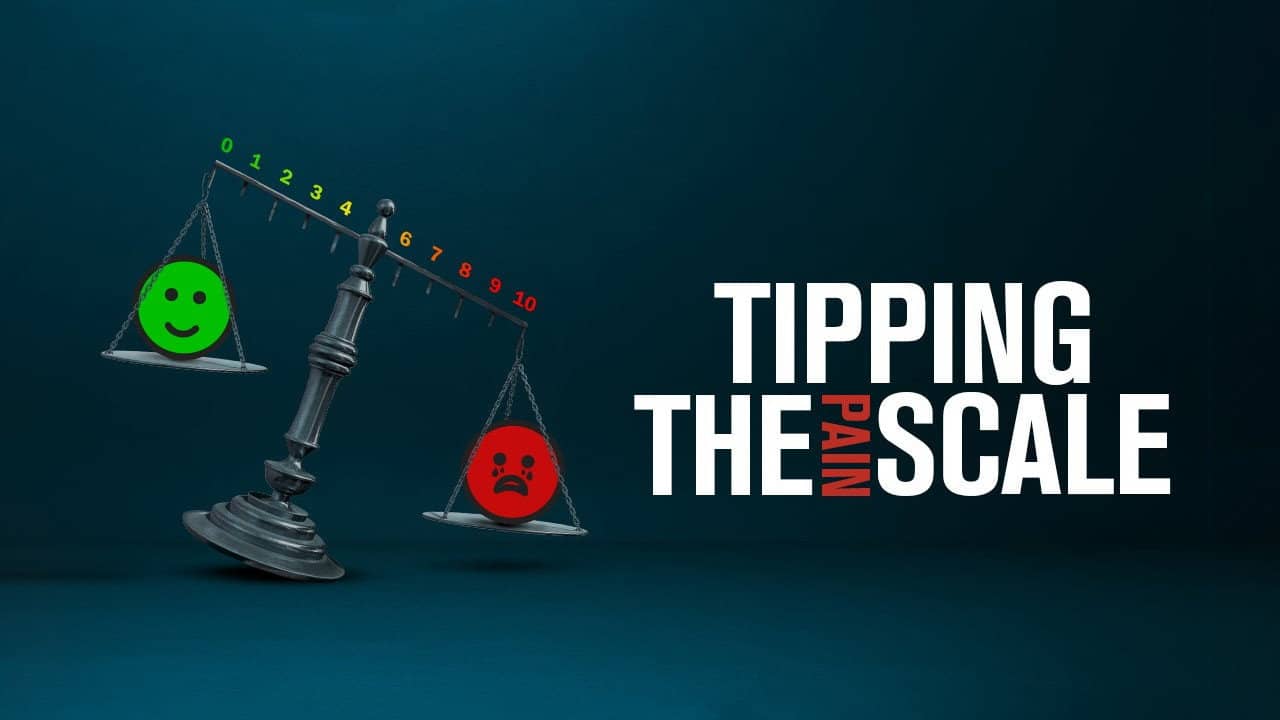 Tipping the Pain Scale backdrop